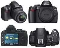 Nikon D3000 - 10.2 megapixels.